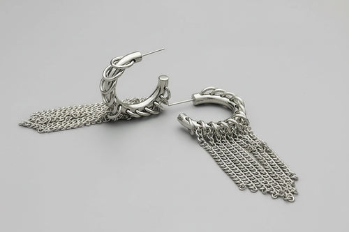 Alloy Fringe Earrings