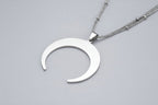 Void Crescent Necklace