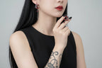 Scarlet Nocturne Earrings