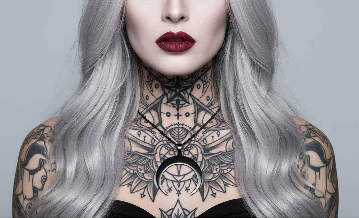 Void Crescent Necklace