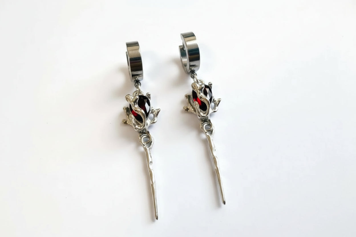 Night Thorn Earrings